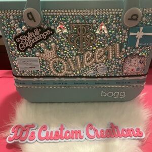 Bling|Customized Tiffany’s Style Bogg Bag